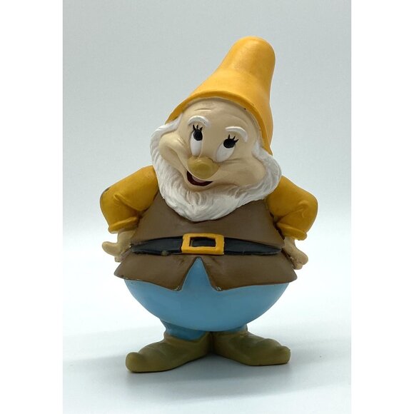 Vintage Disney Snow White & the Seven Dwarves Happy 6” Figure Ringling Bros Rare - Picture 1 of 4